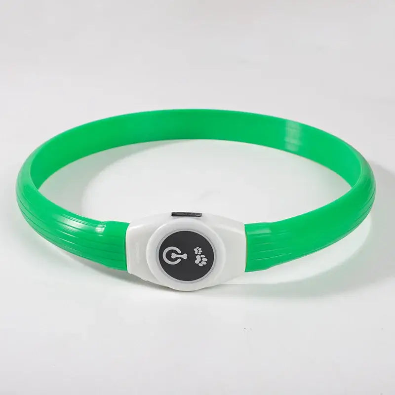 New Led Luminous Dog Collar PVC Waterproof For Large Medium Small Dogs Collar Usb Light Night Safety Pet Glowing