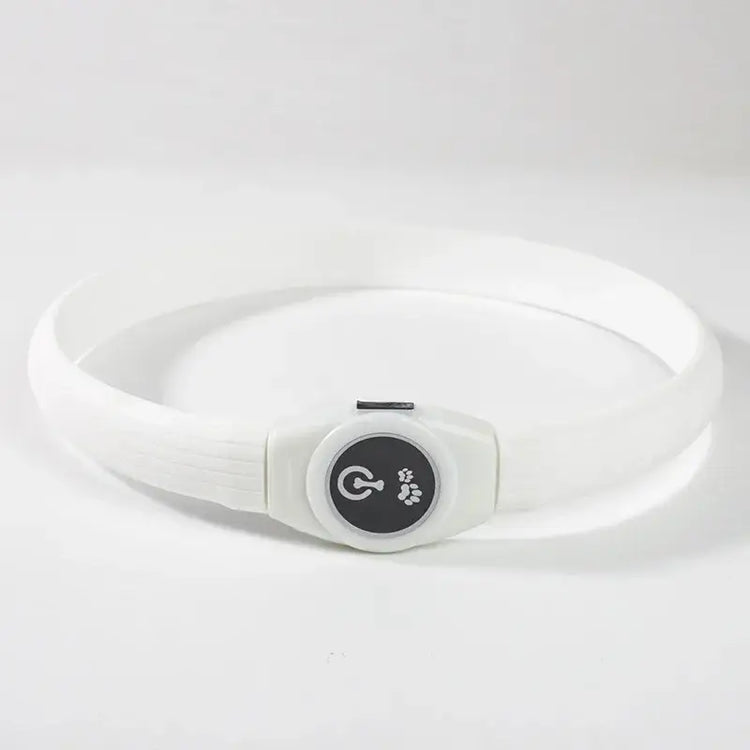 New Led Luminous Dog Collar PVC Waterproof For Large Medium Small Dogs Collar Usb Light Night Safety Pet Glowing