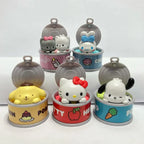 New Product In Stock Kt Cat Canned Food Blind Box Design Cute Pudding Dog Cinnamoroll Desktop Ornament Holiday Gift For