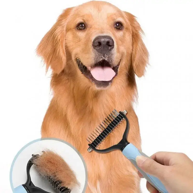 New Professional Pet Cat Hair Removal Comb Brush Dog Grooming Shedding Tools Puppy Hair Shedding Trimmer Pet Fur