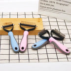 New Professional Pet Cat Hair Removal Comb Brush Dog Grooming Shedding Tools Puppy Hair Shedding Trimmer Pet Fur