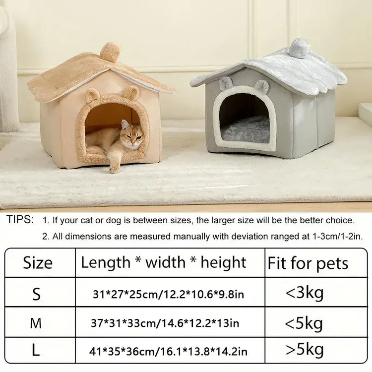Niche pour chat pliable – espace de repos sécurisé