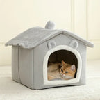 Niche pour chat pliable portable – design pratique