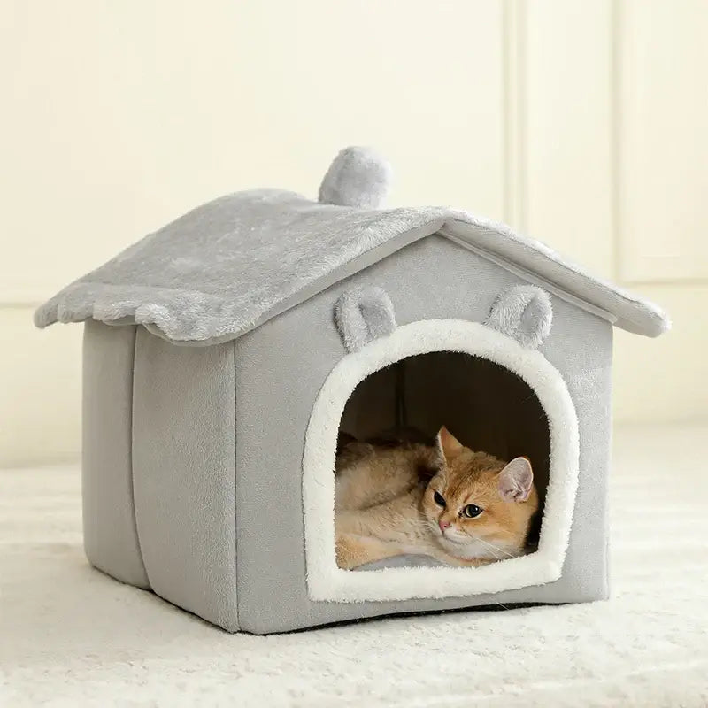 Niche pour chat pliable portable – design pratique
