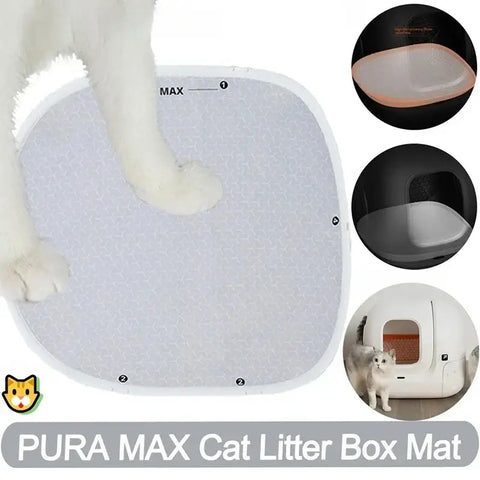 Original Petkit PURA MAX Sandbox Cat Litter Box Mat Accessories Pad Supplies Arena Para Gato Pet Products Automatic