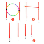 Outdoor Dog Obstacle Training Set Pet Agility Equipment Jumping Set Dog Training Accessories Dog Obstacle Course Pet