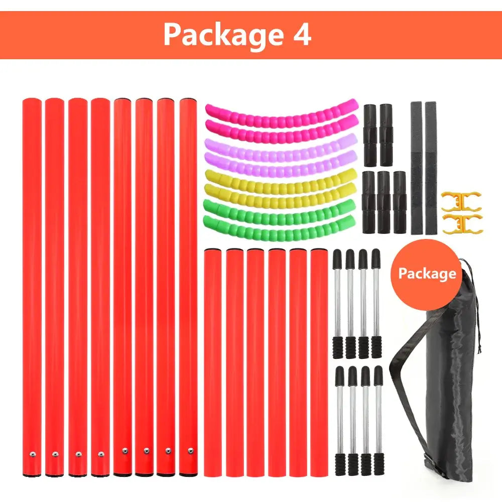 Outdoor Dog Obstacle Training Set Pet Agility Equipment Jumping Set Dog Training Accessories Dog Obstacle Course Pet
