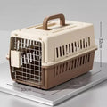 Outdoor Pet Cat Bath Carrying Supplies Large Capacity Aviation Box Car Mounted Cat Cage Portable Breathable Cat