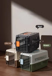 Outdoor Pet Cat Bath Carrying Supplies Large Capacity Aviation Box Car Mounted Cat Cage Portable Breathable Cat