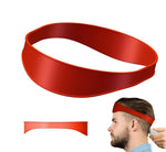 Fade Haircut Tool DIY Hair Trimming Home Haircuts Template Curved Headband Silicone Neckline Shaving Template Barber