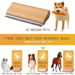 Outil de toilettage en bois pour chats et chiens
