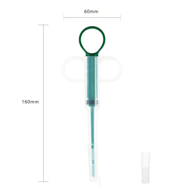 Outil Lance‑Pilule pour Animaux - green 1PC