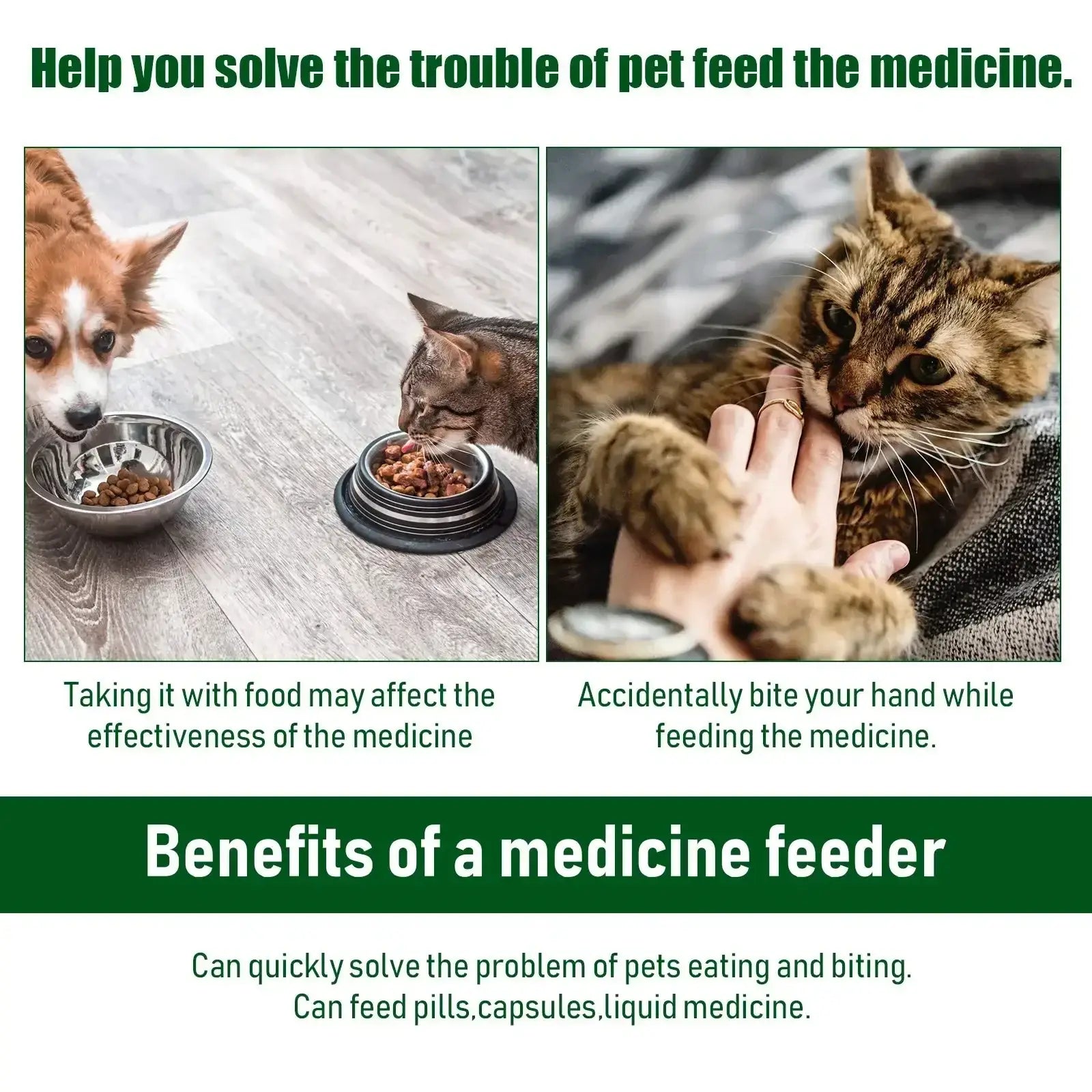Outil Lance‑Pilule pour Animaux – Médicaments Faciles