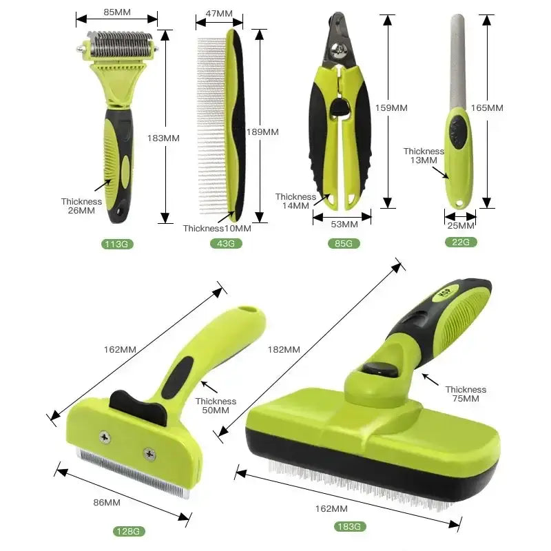 Outils de toilettage pour animaux de compagnie - 1Set