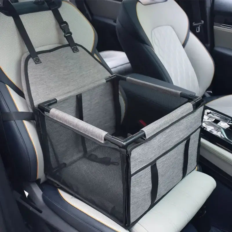 Panier de siège auto pour chien - Light Grey