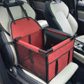 Panier de siège auto pour chien - Red
