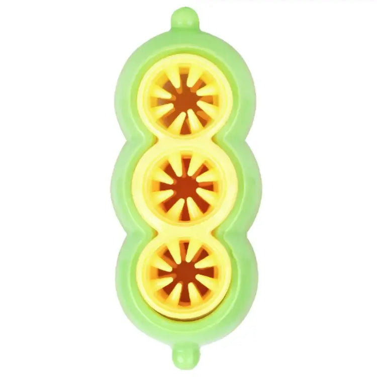 Pea Shaped Dog Treat Dispensing Toy Puzzle Slow Feeder IQ Training Mental Stimulation Pet Feeder for Large Medium Small