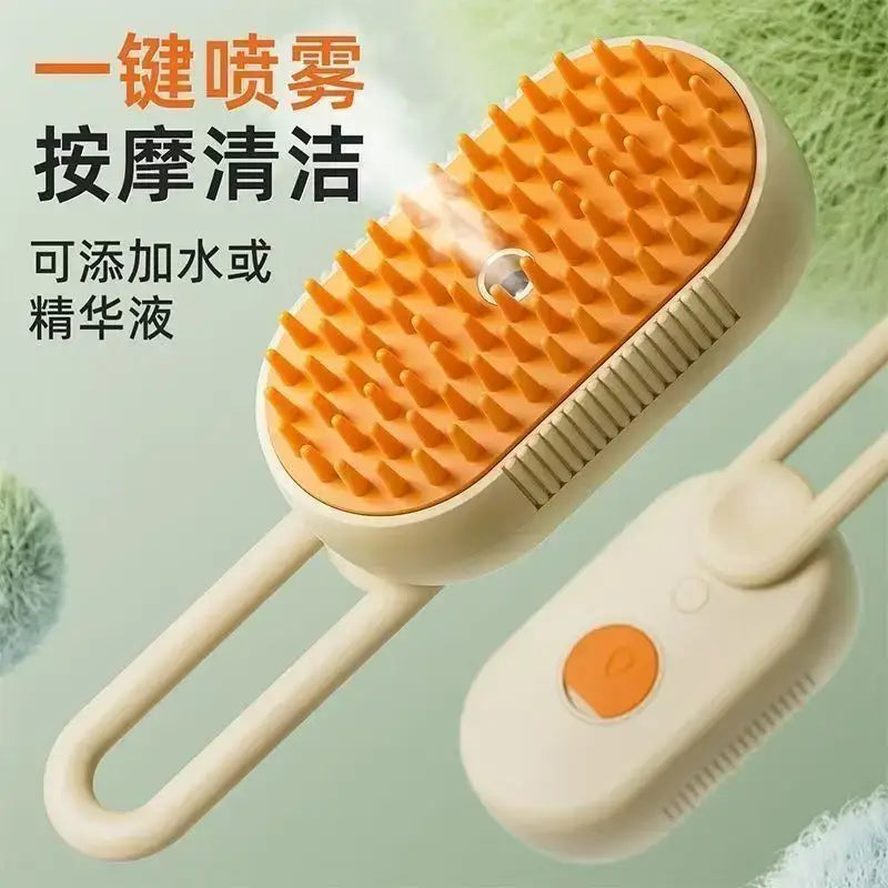 Peigne de toilettage pour animaux de compagnie - GRAY