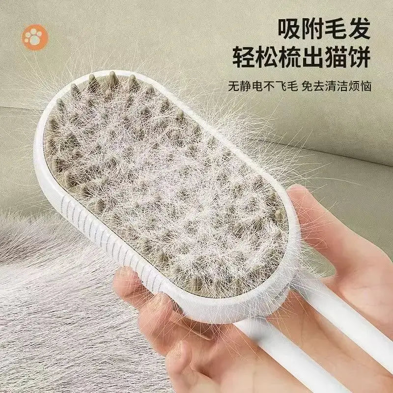 Peigne de toilettage pour animaux de compagnie - Red