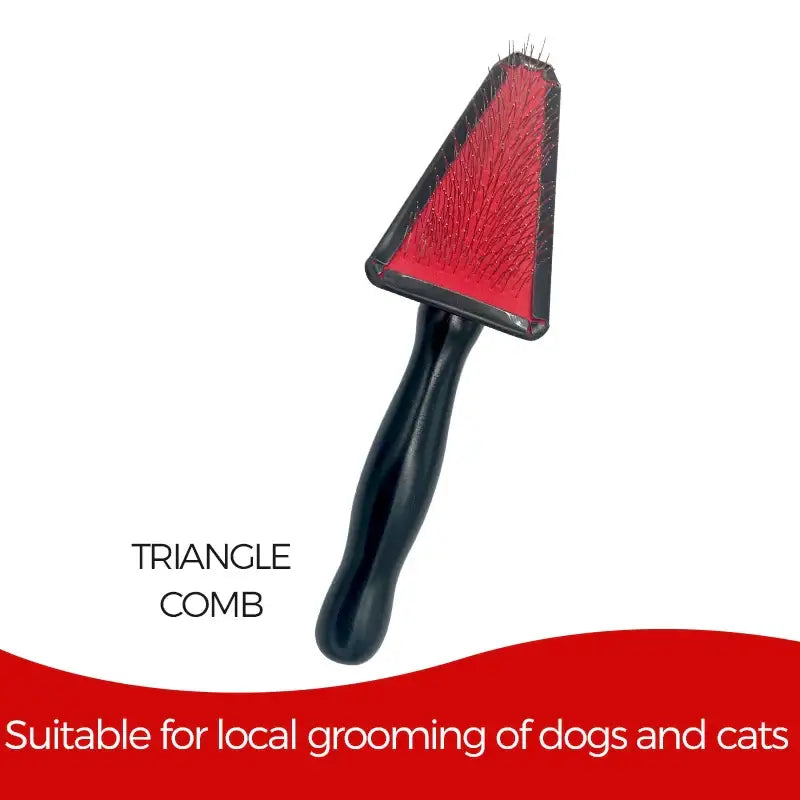 Peigne de toilettage pour animaux - triangle comb