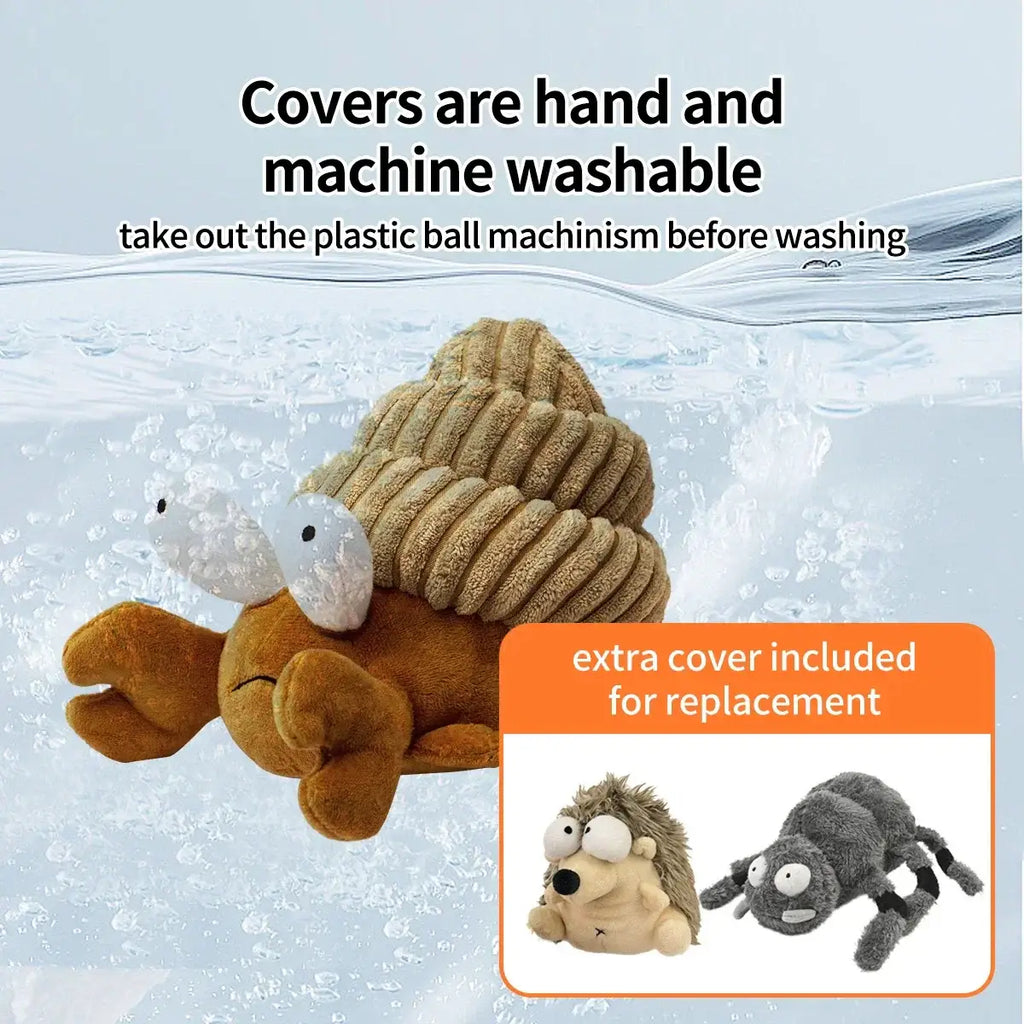 Peluche interactive pour chien