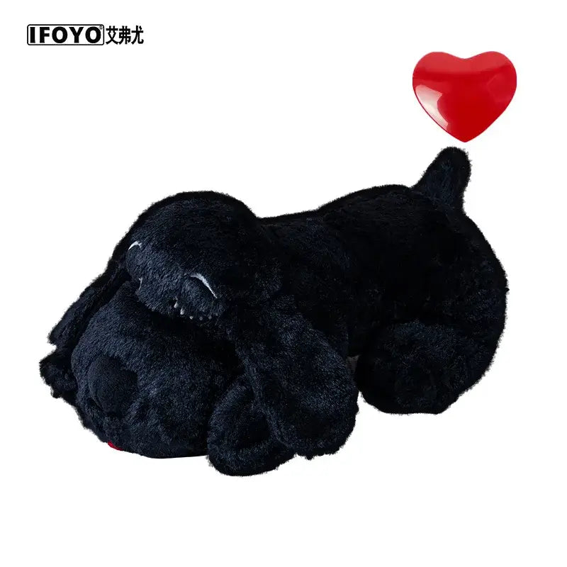Peluche pour chien d’entraînement - black dog Heartbeat