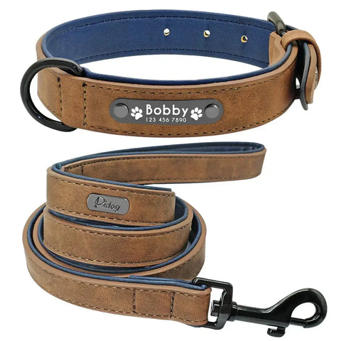 Collier & Laisse Chien Personnalisés Confort 