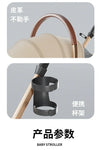 Pet 2-in-1 Portable Foldable Pet Strollers with Detachable Bag for Dogs Cats and Small Outdoor Pet Carts Basket Can Be