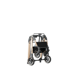 Pet 2-in-1 Portable Foldable Pet Strollers with Detachable Bag for Dogs Cats and Small Outdoor Pet Carts Basket Can Be