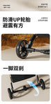 Pet 2-in-1 Portable Foldable Pet Strollers with Detachable Bag for Dogs Cats and Small Outdoor Pet Carts Basket Can Be