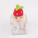 Pet Accessories Cartoon Hamster Hat Handmade Adjustable Pet Knitted Hat Soft Hamster Headwear For Parrot Guinea Pig