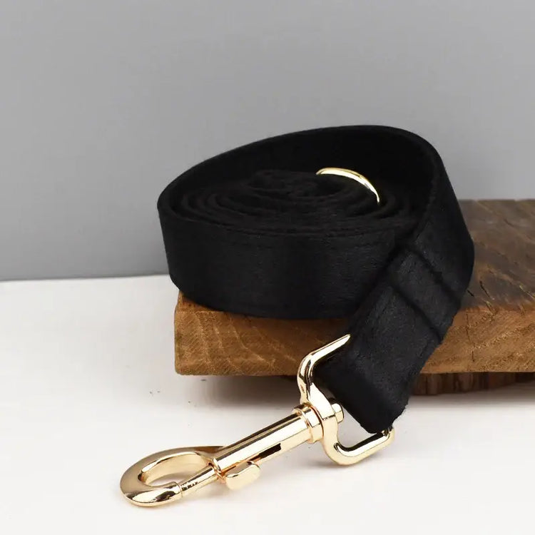 Pet Accessories Customized Designer Logo Luxury Silky Polyester Dog Collar Leashes Harness Bow Set Manufacturers