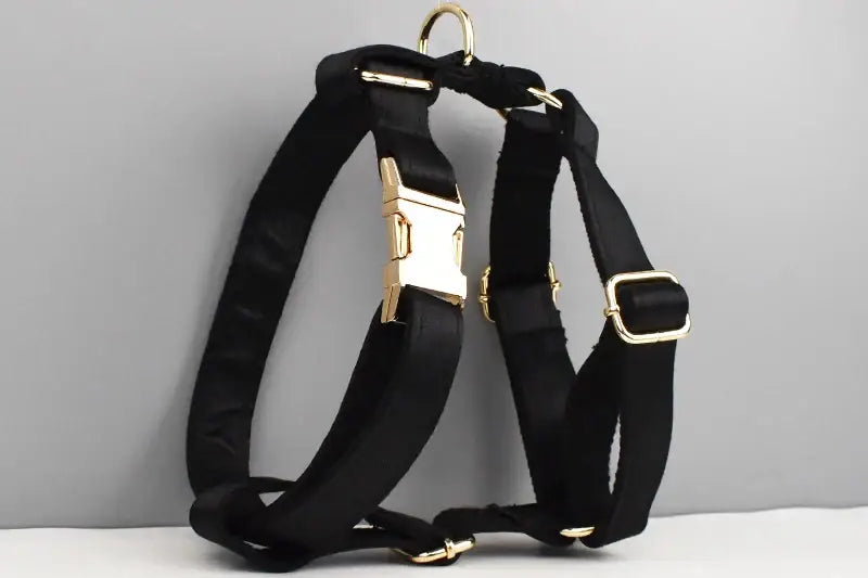 Pet Accessories Customized Designer Logo Luxury Silky Polyester Dog Collar Leashes Harness Bow Set Manufacturers
