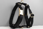 Pet Accessories Customized Designer Logo Luxury Silky Polyester Dog Collar Leashes Harness Bow Set Manufacturers