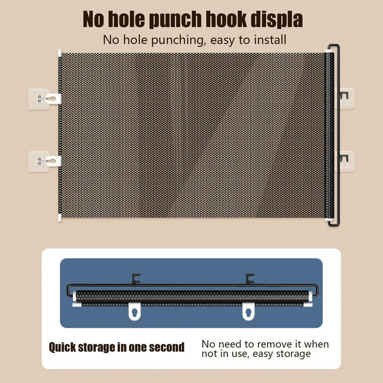 Pet Accessories Guard Retractable Pet Fence Safety Barrier Universal Pet Network Fence Folding Child Barrier Fences