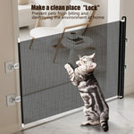 Pet Accessories Guard Retractable Pet Fence Safety Barrier Universal Pet Network Fence Folding Child Barrier Fences