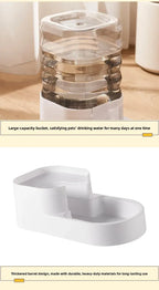 Pet Automatic Water Feeder New Water Dispenser Cat Dog Water Bowl Cat Food Dispenser Automatic Pet Feeder - green