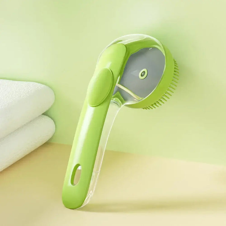 Pet Bath Brush for Small Dogs & Cats: Specialized Dog Washing Tool Massage Scrub Brush - Pet Bathing Essential for