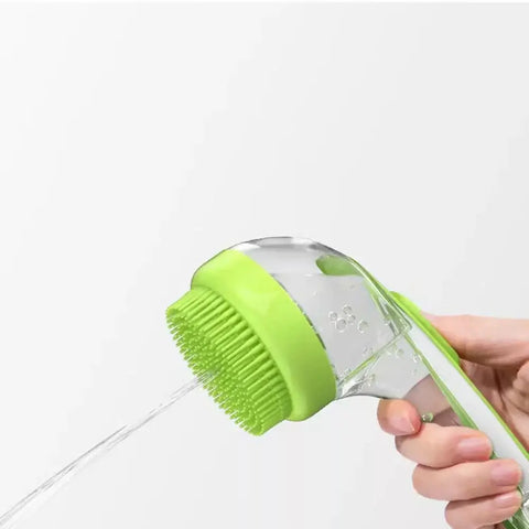 Pet Bath Brush for Small Dogs & Cats: Specialized Dog Washing Tool Massage Scrub Brush - Pet Bathing Essential for