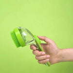 Pet Bath Brush for Small Dogs & Cats: Specialized Dog Washing Tool Massage Scrub Brush - Pet Bathing Essential for