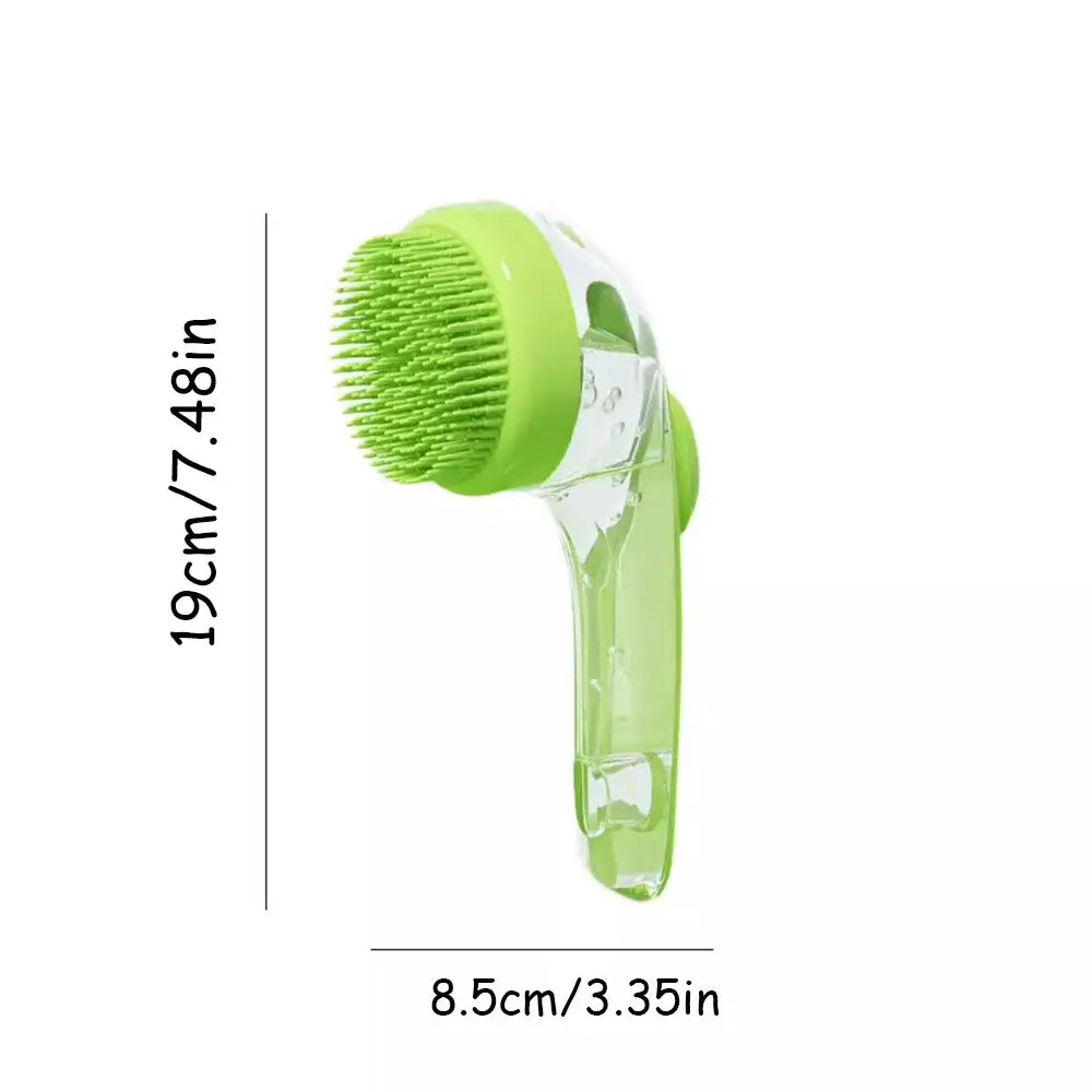 Pet Bath Brush for Small Dogs & Cats: Specialized Dog Washing Tool Massage Scrub Brush - Pet Bathing Essential for
