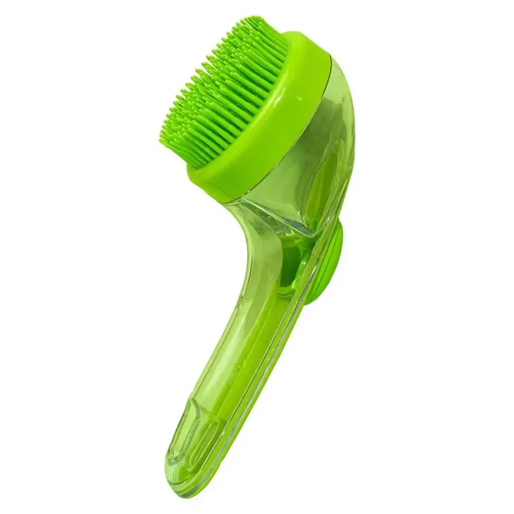 Pet Bath Brush for Small Dogs & Cats: Specialized Dog Washing Tool Massage Scrub Brush - Pet Bathing Essential for