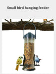 Pet Bird Feeder Food Dispenser Outdoor Hanging Multiple Holes Bird Feeder Small Bird Automatic Foot Feeding Tool Bird