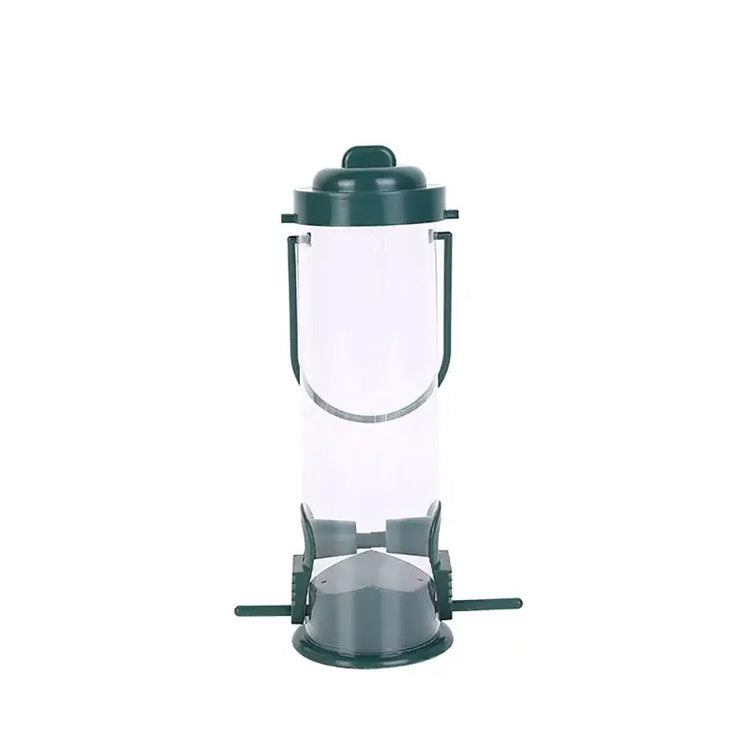 Pet Bird Feeder Food Dispenser Outdoor Hanging Multiple Holes Bird Feeder Small Bird Automatic Foot Feeding Tool Bird