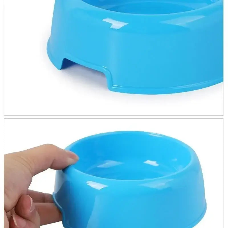 Pet Bowls Dog Cat Plastic Food Feeding Water Dish Bowl Feeder Pet Supplies товары для собак accesorios para perros