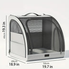 Pet Car Bed for Dogs Cats - Travel Vehicle Accessory Portable Pet Seat for Car Ride