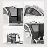 Pet Car Bed for Dogs Cats - Travel Vehicle Accessory Portable Pet Seat for Car Ride