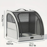 Pet Car Bed for Dogs Cats - Travel Vehicle Accessory Portable Pet Seat for Car Ride