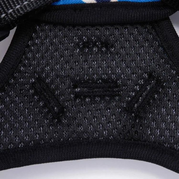 Pet Cat Dog Harness for Dogs Adjustable Pet Harness Reflective Leopard Skin Service Training Easy Control