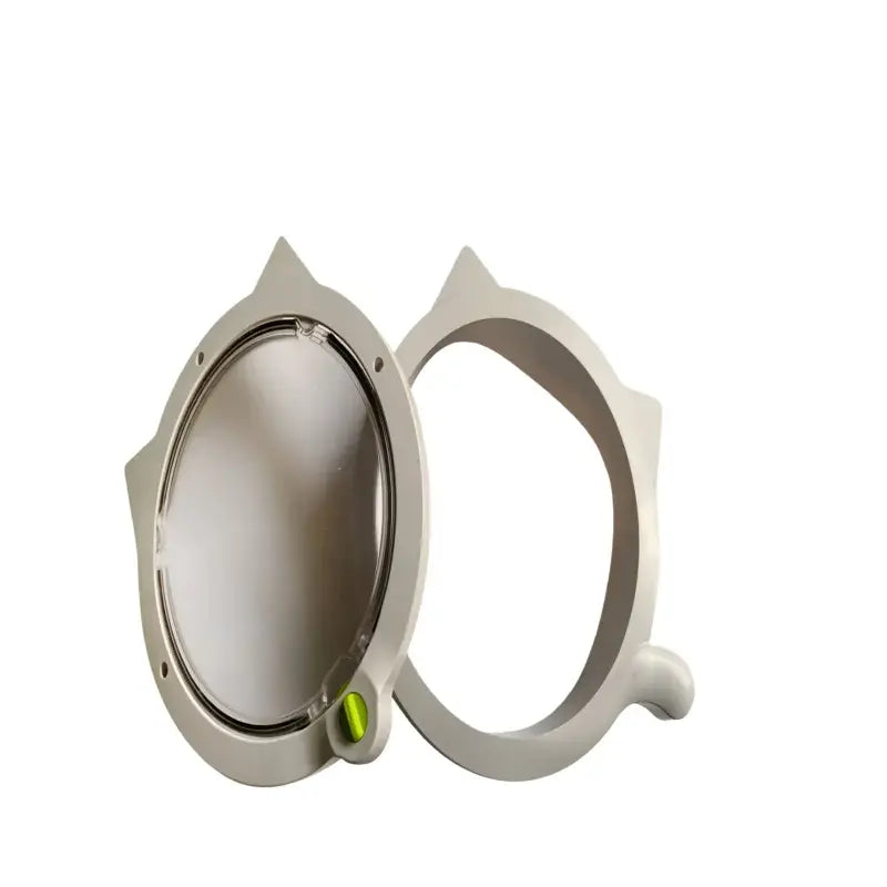 Pet Cat Door Entrance And Exit for Glass And Wooden Doors Puppy Entry And Exit Door with Adjustable Size for Cats And